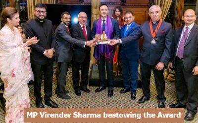 Trinity Mirror columnist Chaturvedi bestowed Global Gandhi Award