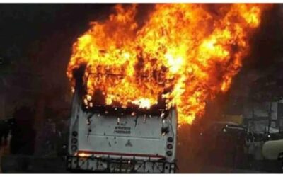 12 burnt to death in MP bus mishap