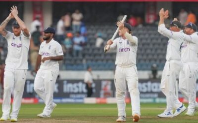 England go one-up in 5-Test series Pope, Hartley ensure 28-run win on 4th day