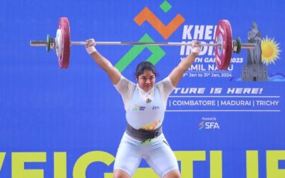 TN’s Keerthana wins Khelo gold with record lift