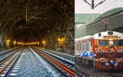 India’s longest rail tunnel opens in Jammu