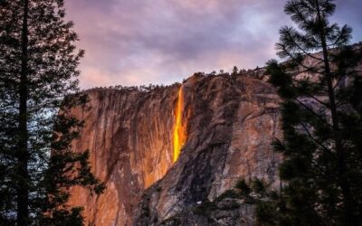 Stun Facts!! California waterfall becomes ‘firefall’