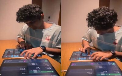 Musician plays Indian classical music on iPad, internet reacts