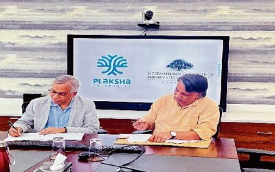 IIIT-H, Plaksha to set-up sustainability center