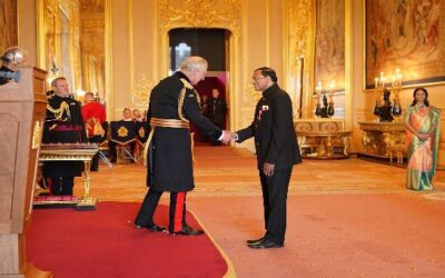 King Charles bestows honour on British-Indian doctor