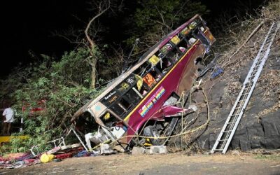 6 killed as bus plunges into steep gorge near Yercaud
